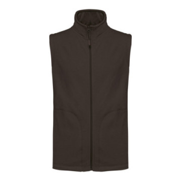 Veste micropolaire homme sans manches