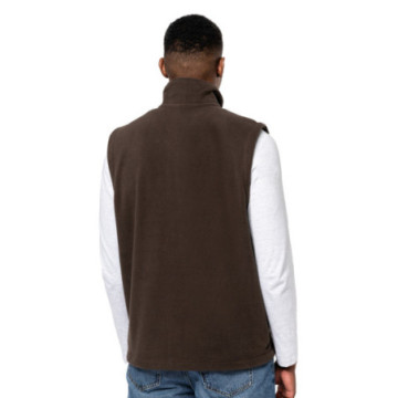 Veste micropolaire homme sans manches