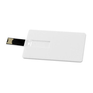 Clé USB carte de crédit 4 Go marquage quadri