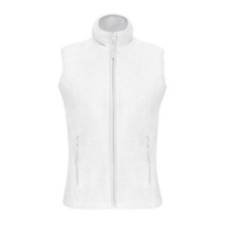 Veste micropolaire femme sans manches