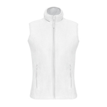 Veste micropolaire femme sans manches