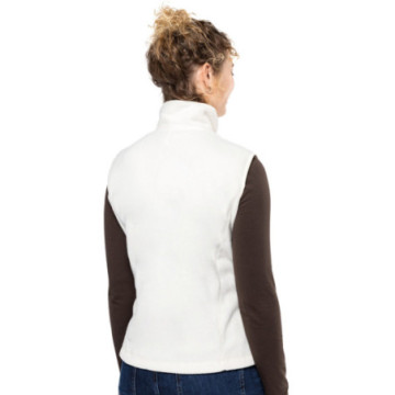Veste micropolaire femme sans manches