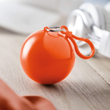 Poncho de pluie boule