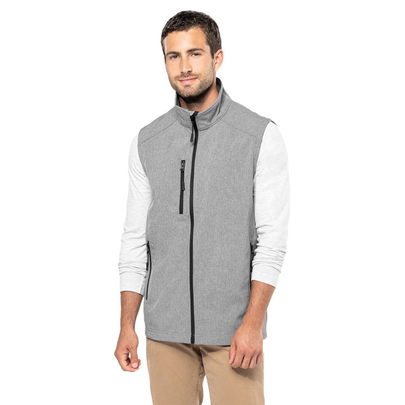 Bodywarmer softshell homme