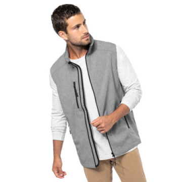 Bodywarmer softshell homme