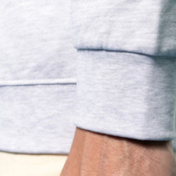 Sweat-shirt col zippé homme Kariban® couleur