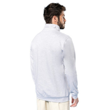 Sweat-shirt col zippé homme Kariban®