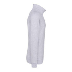 Sweat-shirt col zippé homme Kariban® couleur