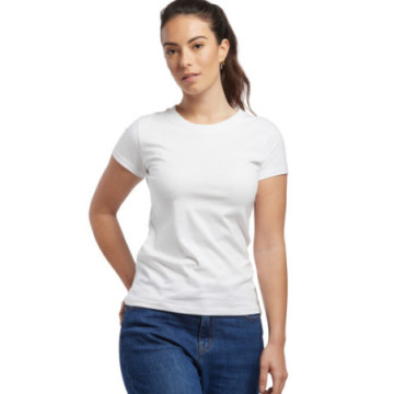 Tee-shirt femme en coton bio blanc Les Filosophes®