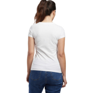 Tee-shirt femme en coton bio blanc Les Filosophes®