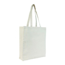 Sac en coton naturel avec soufflets 180 g/m2 Ubag®