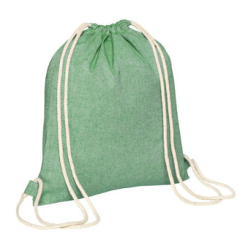 Sac à dos cordelettes en coton recyclé Ubag®