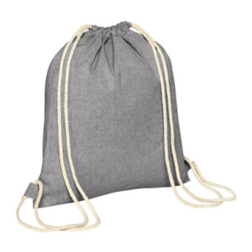 Sac à dos cordelettes en coton recyclé Ubag®