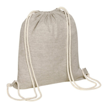 Sac à dos cordelettes en coton recyclé Ubag®