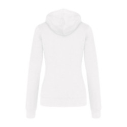 Sweat-shirt femme à capuche Kariban® blanc