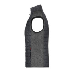 Veste matelassée bi-matière femme sans manches James & Nicholson®
