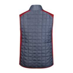 Veste matelassée bi-matière homme sans manches James & Nicholson®