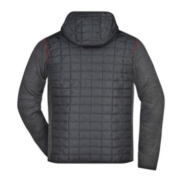 Veste matelassée bi-matière homme James & Nicholson®