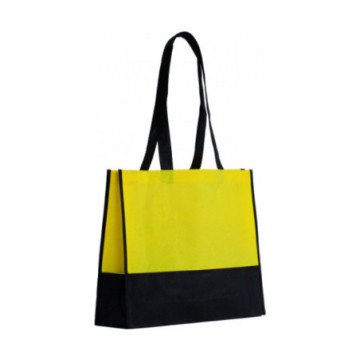 Sac non tissé bicolore avec soufflets Ubag®