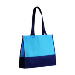 Sac non tissé bicolore avec soufflets Ubag®