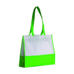 Sac non tissé bicolore avec soufflets Ubag®