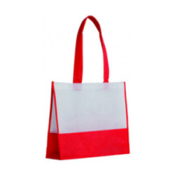 Sac non tissé bicolore avec soufflets Ubag®