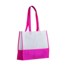 Sac non tissé bicolore avec soufflets Ubag®