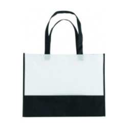 Sac non tissé bicolore avec soufflets Ubag®