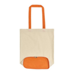 Sac pliable en coton bicolore 120 g/m2 Ubag®