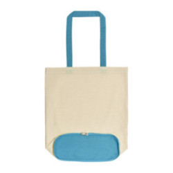 Sac pliable en coton bicolore 120 g/m2 Ubag®