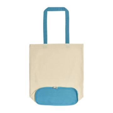 Sac pliable en coton bicolore 120 g/m2 Ubag®