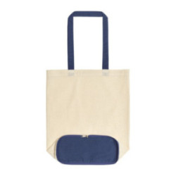 Sac pliable en coton bicolore 120 g/m2 Ubag®