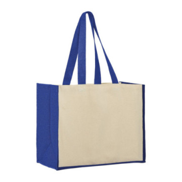 Sac en jute et coton avec soufflets Ubag®