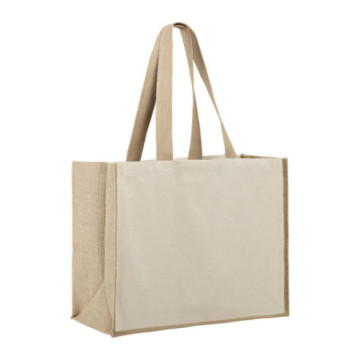 Sac en jute et coton avec soufflets Ubag®