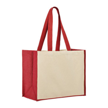 Sac en jute et coton avec soufflets Ubag®
