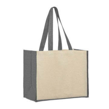 Sac en jute et coton avec soufflets Ubag®