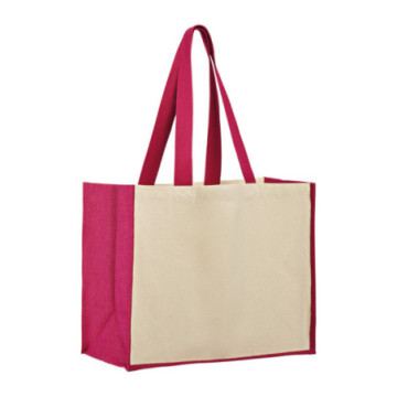 Sac en jute et coton avec soufflets Ubag®
