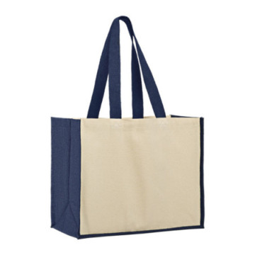 Sac en jute et coton avec soufflets Ubag®