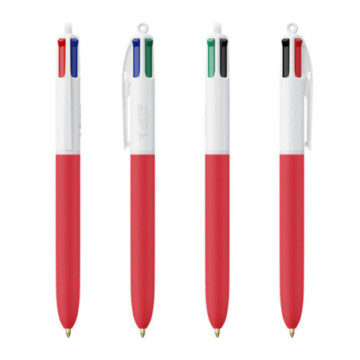 Stylo Bic® 4 couleurs Soft