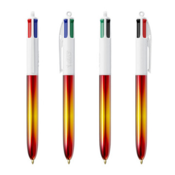 Stylo 4 couleurs Bic® Flags