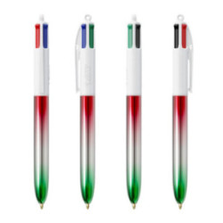 Stylo 4 couleurs Bic® Flags
