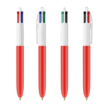 Stylo Bic® 4 couleurs Classique marquage 1 couleur