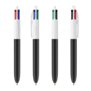 Stylo Bic® 4 couleurs Classique marquage quadri