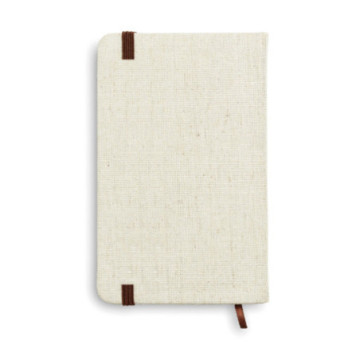 Carnet A6 avec couverture en toile rigide