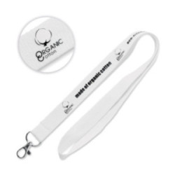 Tour de cou en coton bio marquage 1 couleur