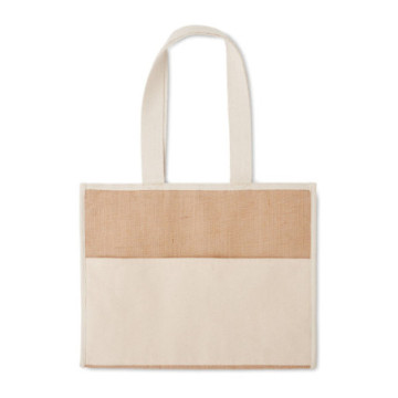 Sac shopping isotherme en jute