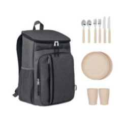 Sac à dos pique-nique isotherme en rPET 2 personnes