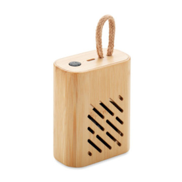 Enceinte Bluetooth® en bambou 3 W