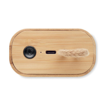 Enceinte Bluetooth® en bambou 3 W