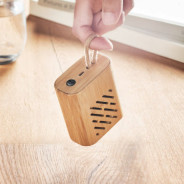 Enceinte Bluetooth® en bambou 3 W